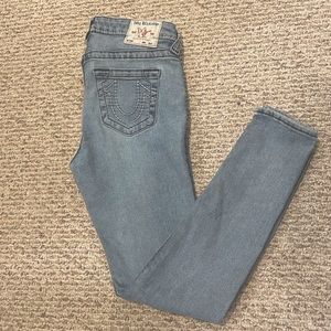 True Religion Halle Mid-Rise Skinny Jeans - Women’s (Size 27)